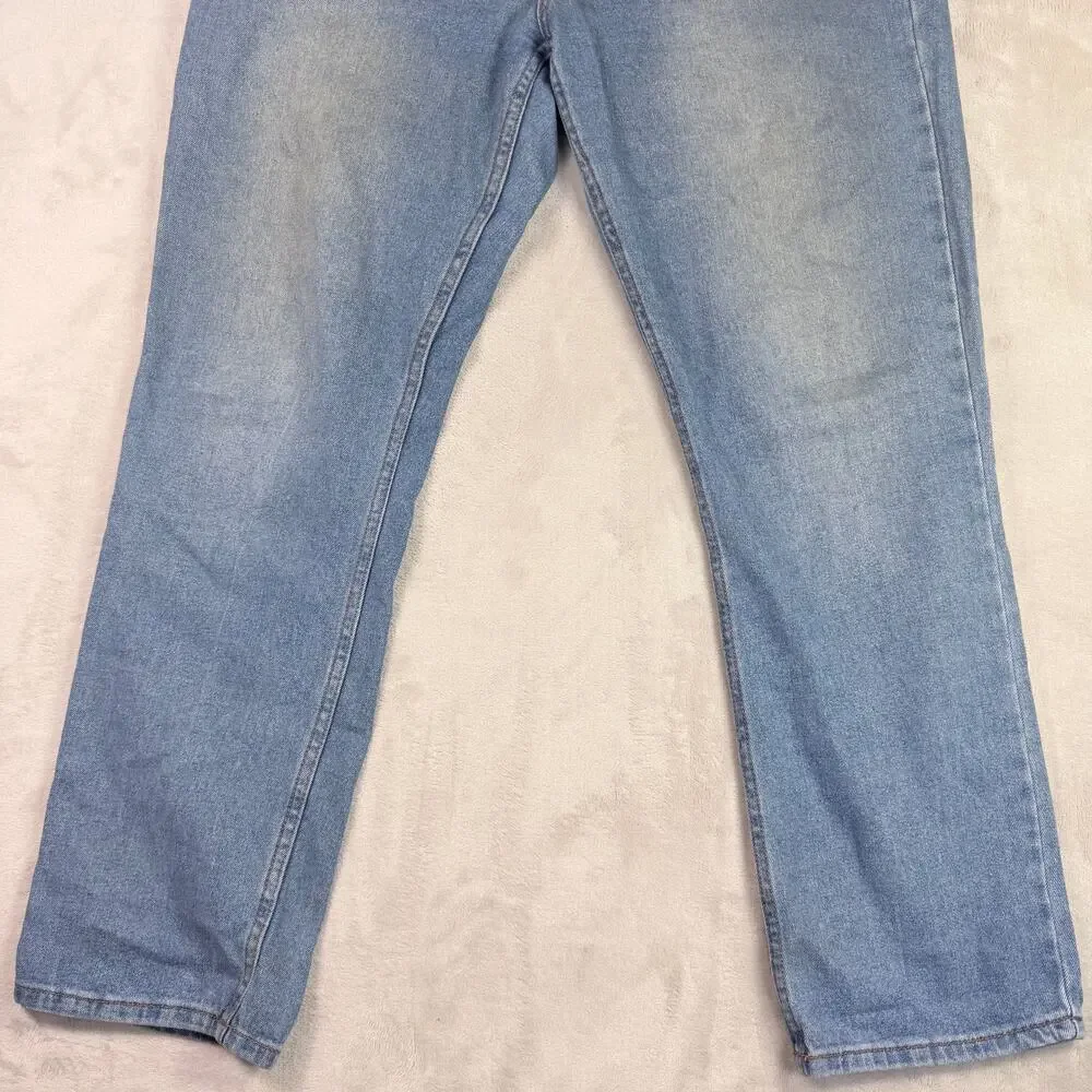 Five Four Men’s Straight Leg Blue Denim Jeans Stretch Size 34